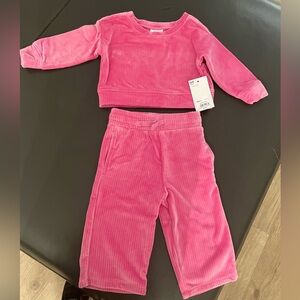 Cozy Pink corduroy Set